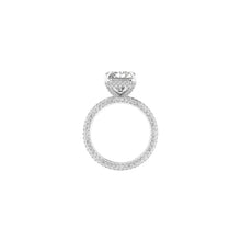 Circle Radiance- Striking Round Lab-Grown Diamond Ring