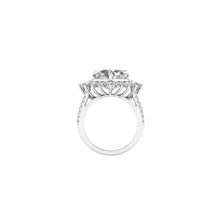 Dazzling Harmony- Pear & Round Brilliance Ring