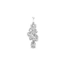 Diamond Mosaic - Multishape Lab Diamond Pendant