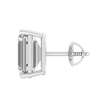 Emerald Elegance - Diamond Earrings in Green Envy Sparkle