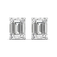 Emerald Elegance - Diamond Earrings in Green Envy Sparkle