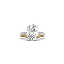 Eternal Fusion Oval & Round Brilliance Band Diamond Ring