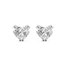 Heartfelt Glamour Stunning Heart Shape Diamond Earring