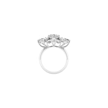 Opulent Harmony Diamond Ring in Oval, Mix Pear & Marquise